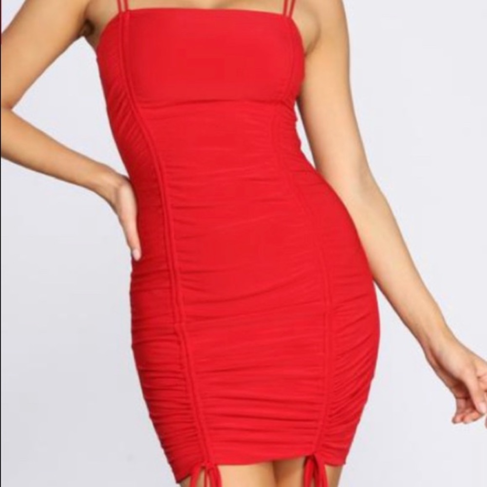 Windsor red mini dress